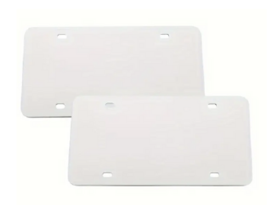 PLACA DE CARRO (ALUMINIO)