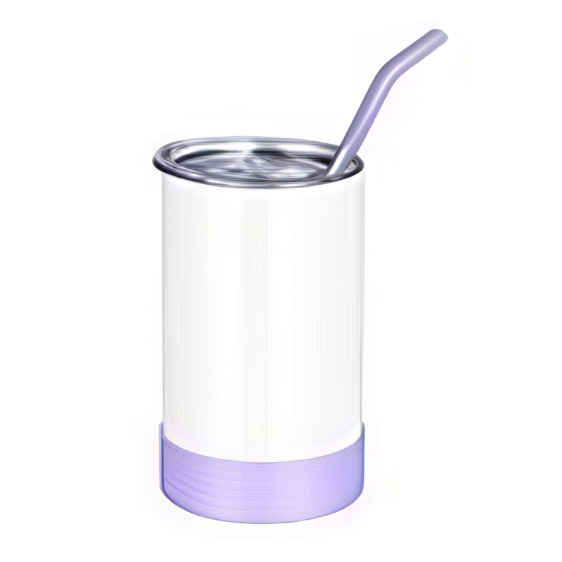 Vaso 12oz - Con base de colores - Morado